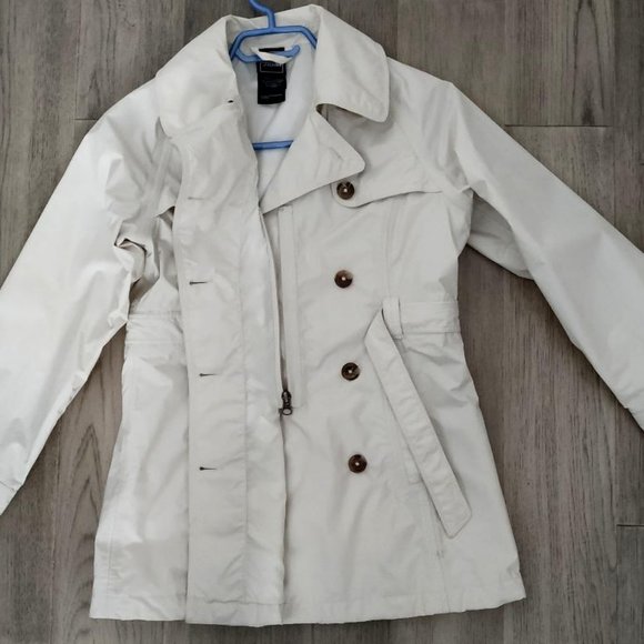 The North Face trench coat for girls/teens S/ petite 7-8 - Picture 2 of 5